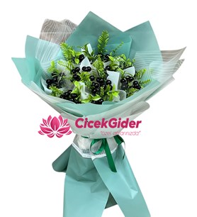 Yapay,Siyah,Kokina,Buketi