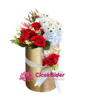 mersin çiçek gönder, mersin kutuda gül, Mersin Çiçekçi, 